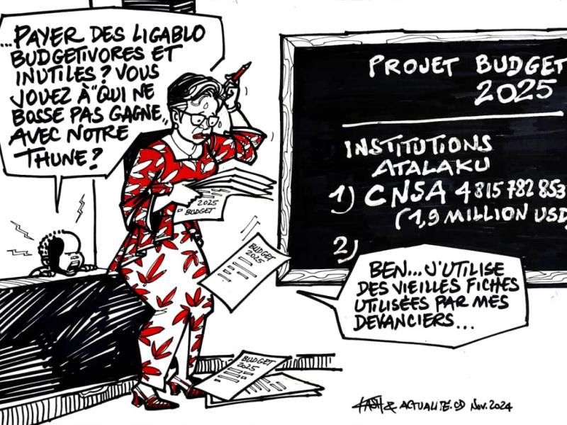 Caricature Kash/ACTUALITE.CD