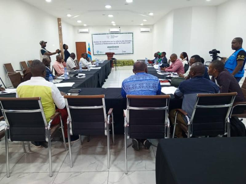 Atelier de restitution de la collecte des données relatives à l'élaboration du PIF pour le projet de renforcement de résilience des communautés