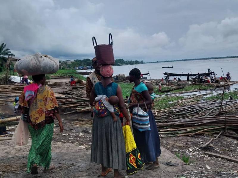 En pleine ville de Mbandaka, chef-lieu de l'Equateur 