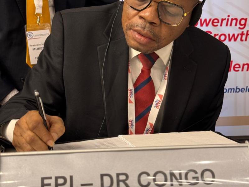 Bertin Mudimbu, DG du FPI