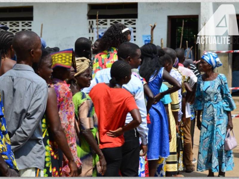 Elecctions à Yakoma