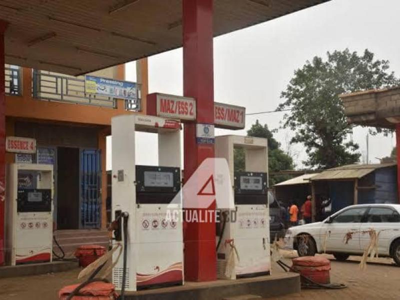 Une station service à Kolwezi