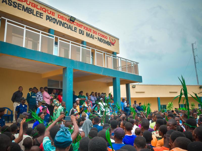 Assemblée provinciale de Mai-Ndombe, point de chute de la manifestation