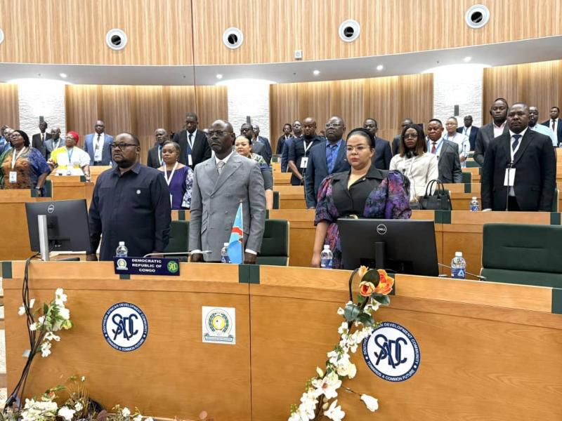 Délégation congolaise au sommet EAC-SADC