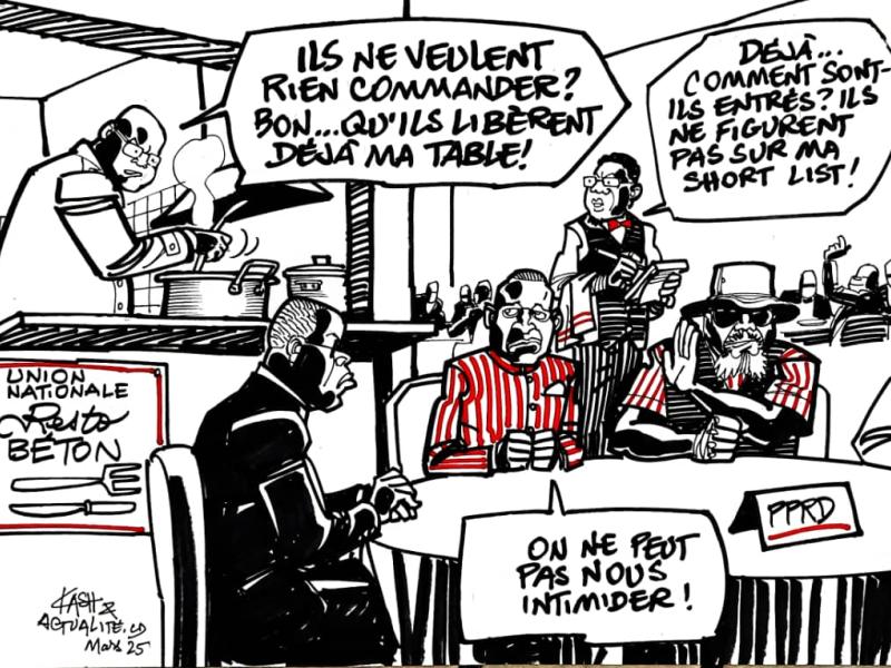 Caricature Kash/ACTUALITE.CD