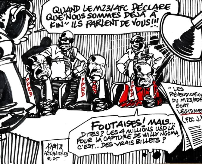 Caricature Kash/ACTUALITE.CD